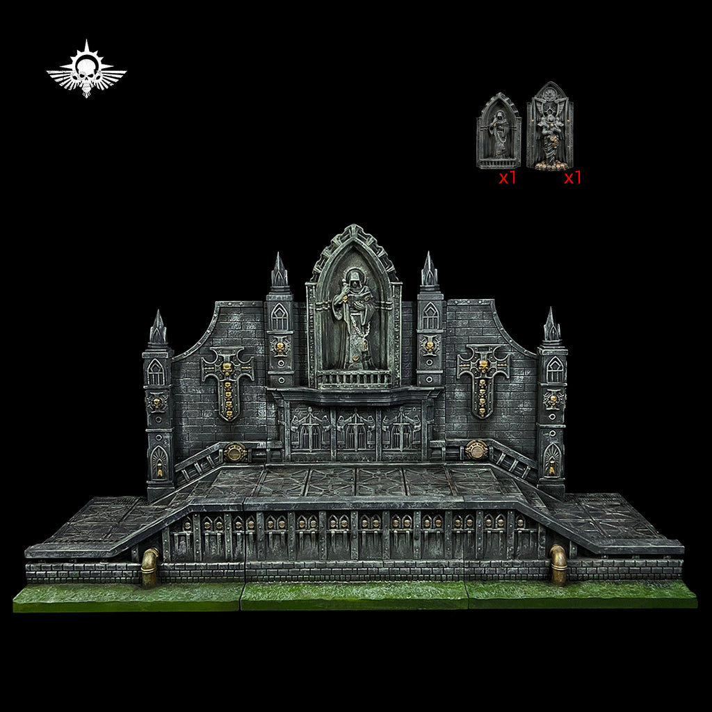 Warhammer Figure Universal Modular Diorama Scene Model Display Stand Collectible