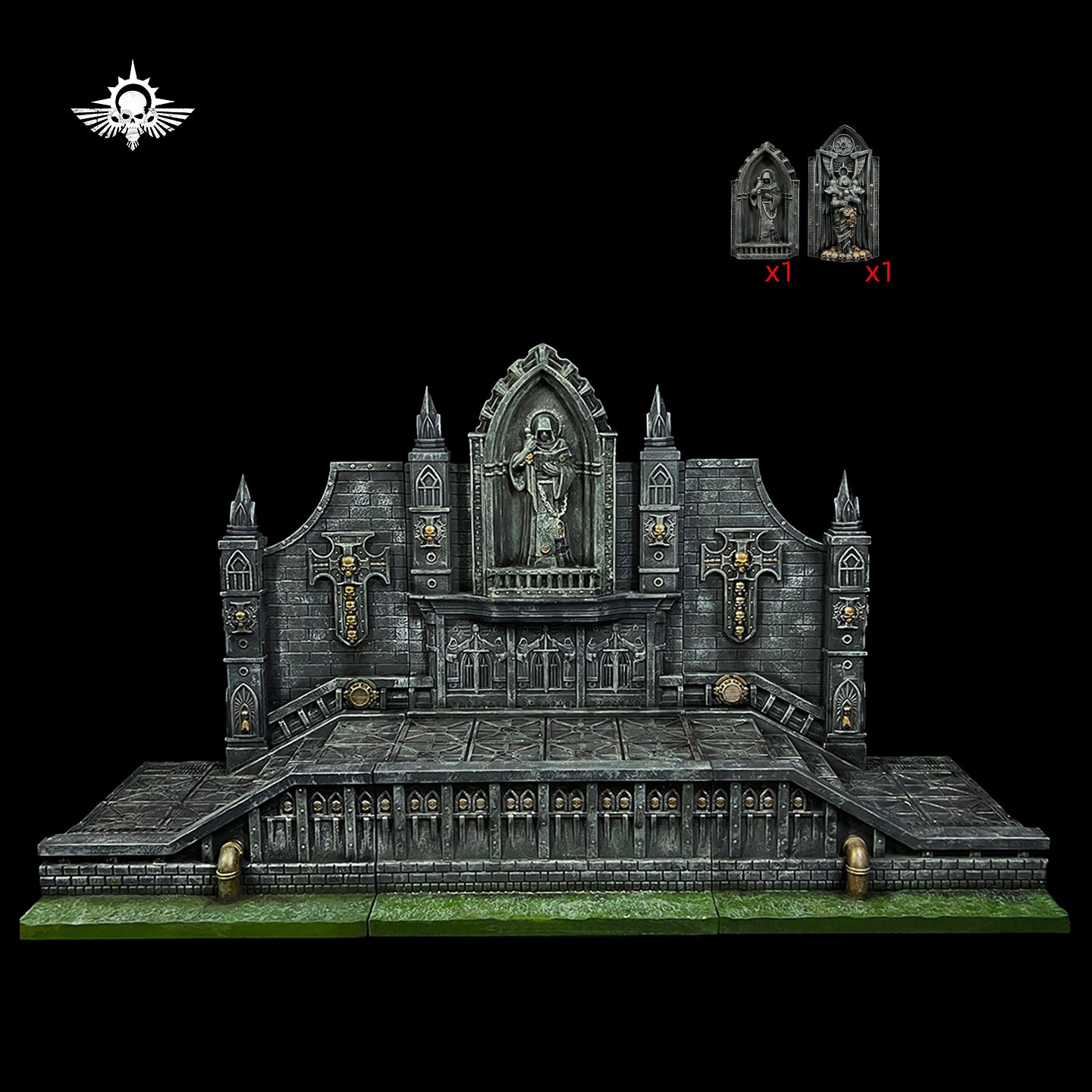 Warhammer Figure Universal Modular Diorama Scene Model Display Stand Collectible