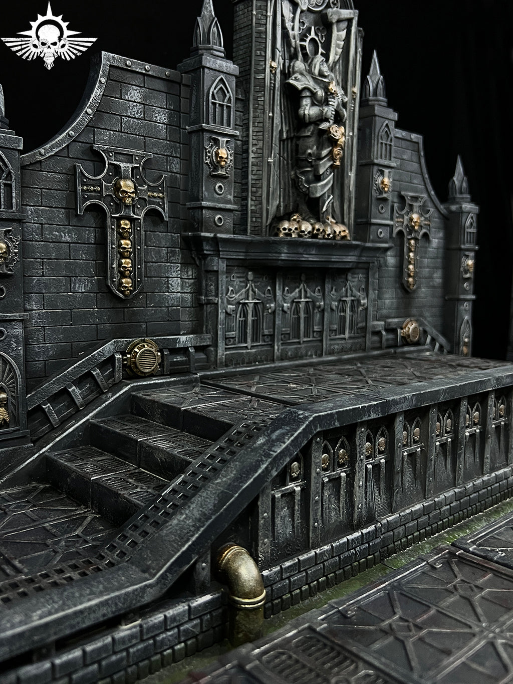 Warhammer Figure Universal Modular Diorama Scene Model Display Stand Collectible