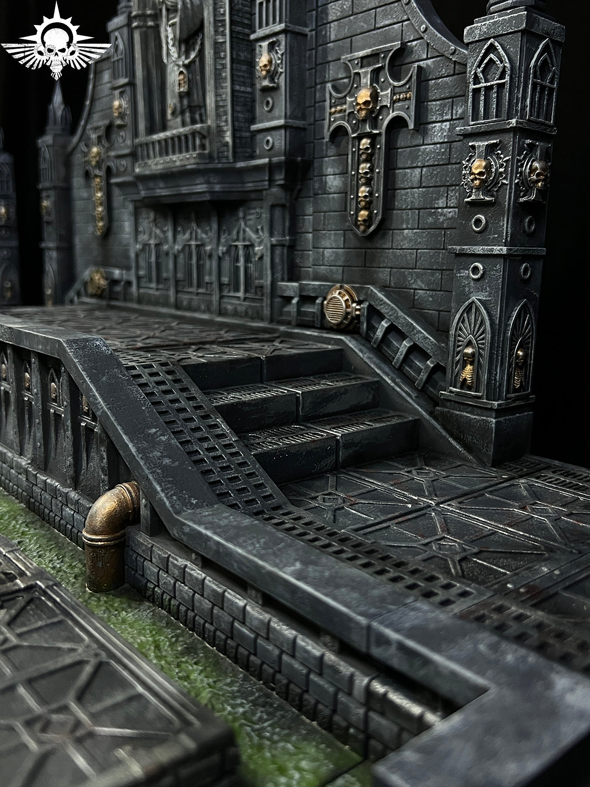 Warhammer Figure Universal Modular Diorama Scene Model Display Stand Collectible