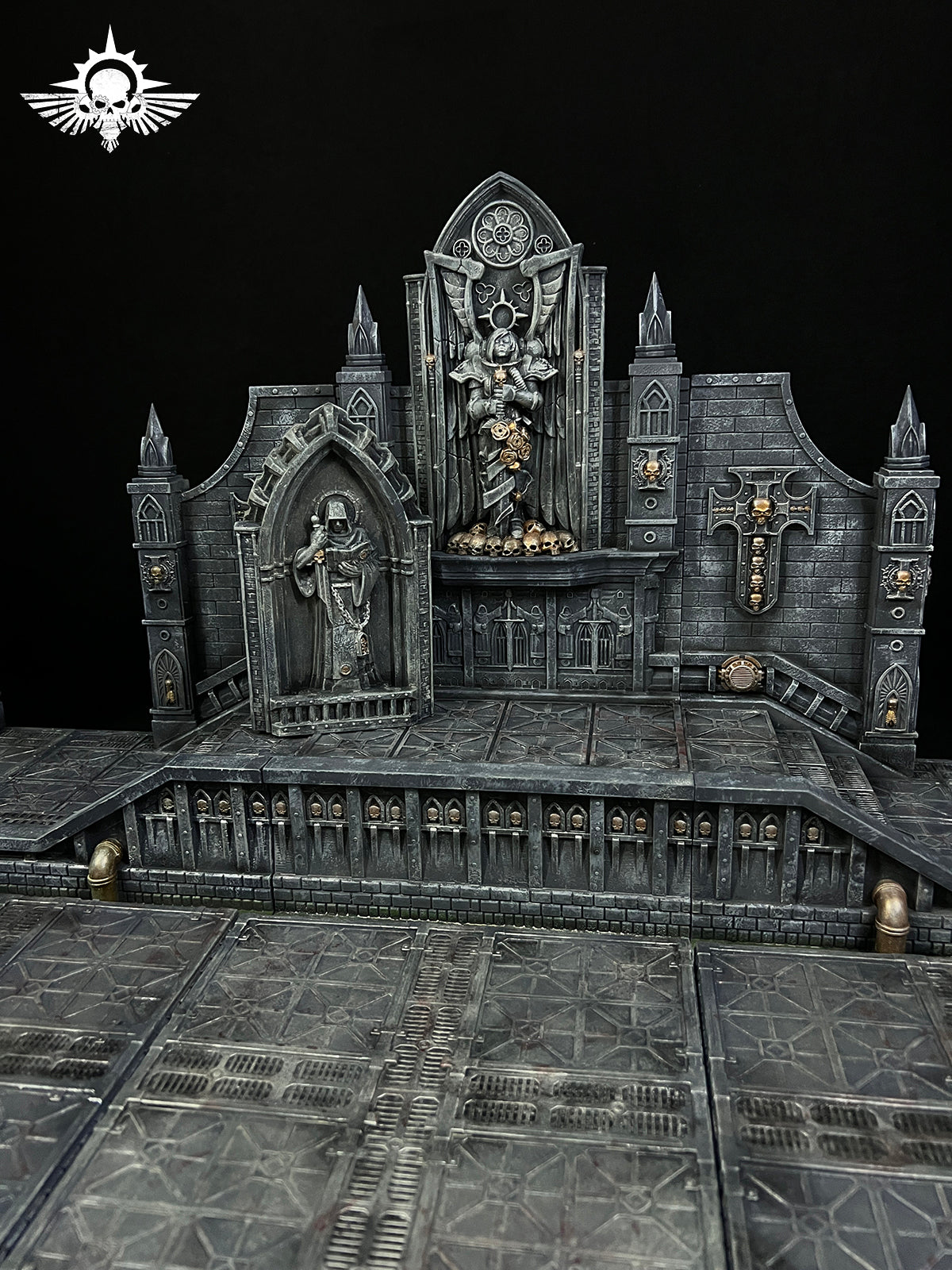 Warhammer Figure Universal Modular Diorama Scene Model Display Stand Collectible