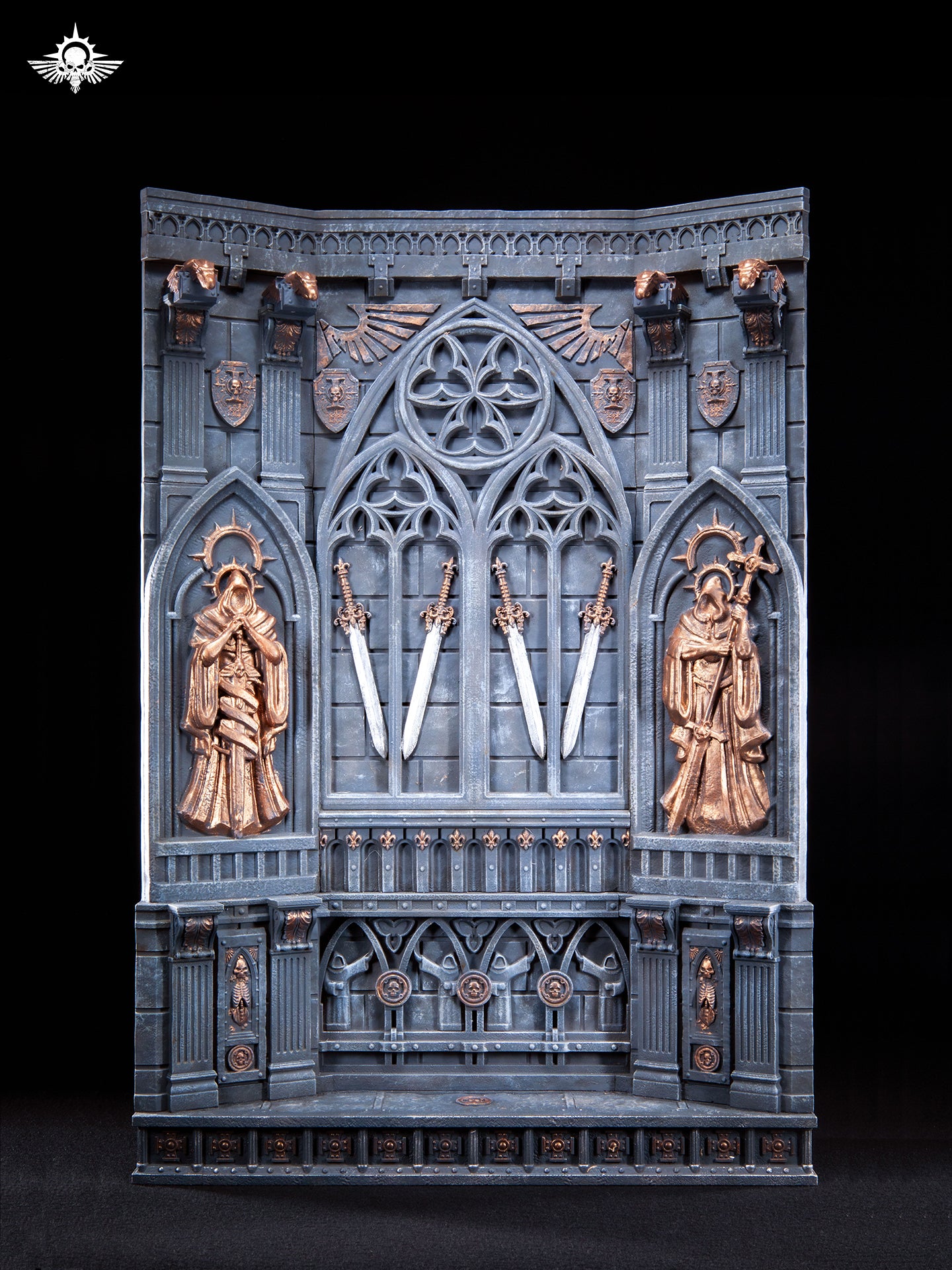 Universal JOYTOY Warhammer Chapter Primarch Throne Action Figure Model Display Collectible