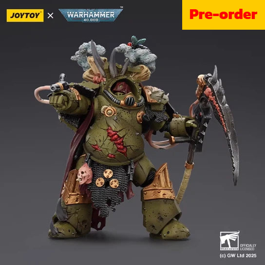 Pre-order Death Guard Deathshroud Terminator 1 with Manreaper and Plaguespurter Gauntlet