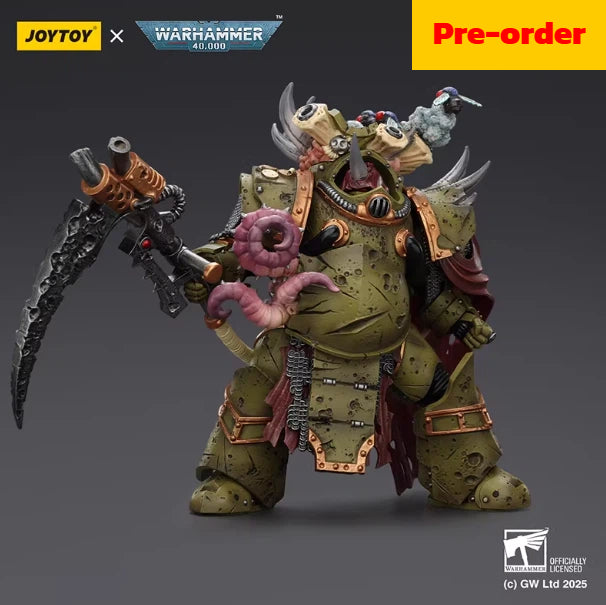 Pre-order Death Guard Deathshroud Terminator 2 with Manreaper and Plaguespurter Gauntlet