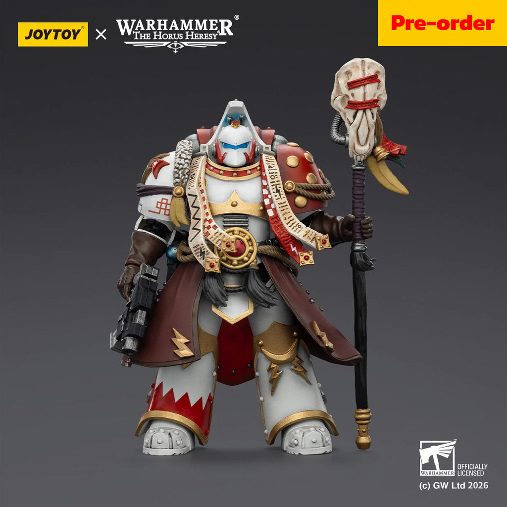Pre-order White Scars Stormseer Consul with Force Staff and Bolt Pistol