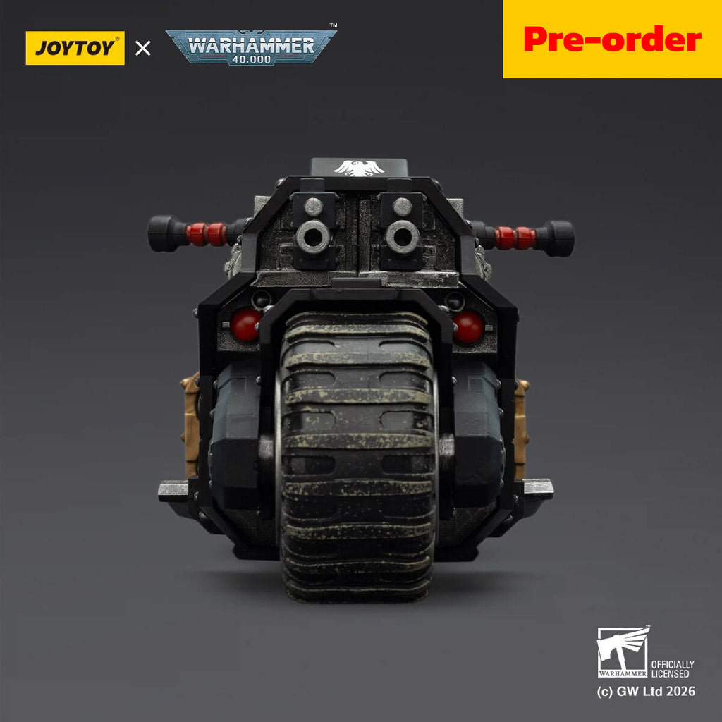 Pre-order Raven Guard Raider-pattern Combat Bike with twin-linked bolt rifles