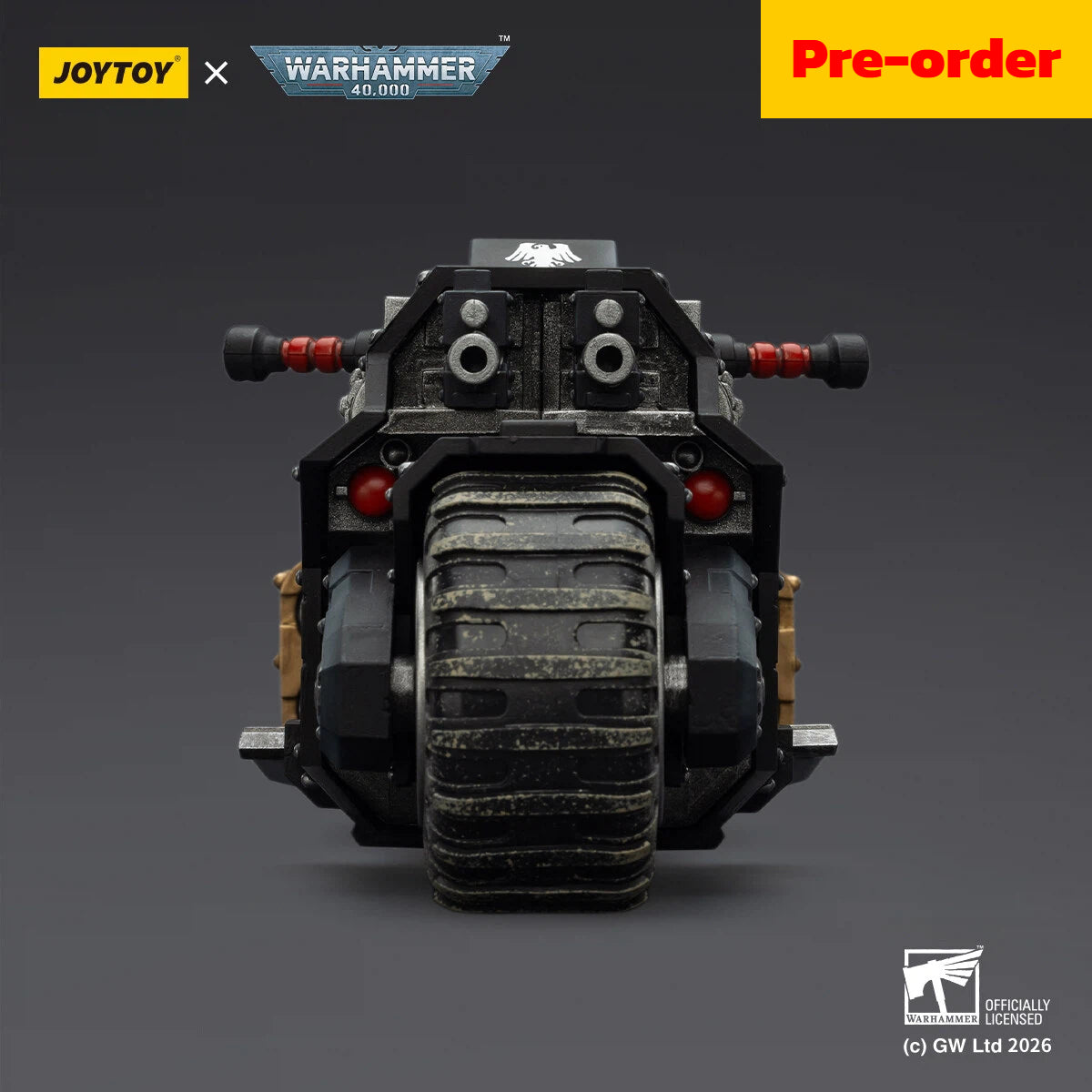 Pre-order Raven Guard Raider-pattern Combat Bike with twin-linked bolt rifles