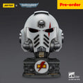 Pre-order JOYTOY  Warhammer 40,000  Scale：1/1    White Scars MkX Helmet