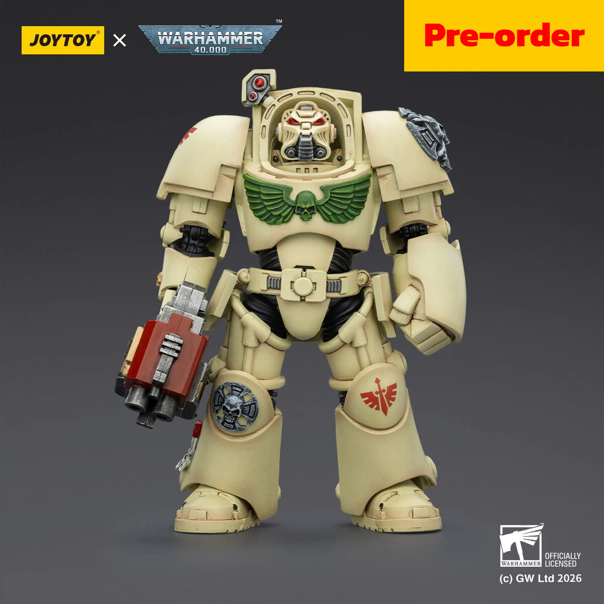 Dark Angels Deathwing Terminator 2 with Power Fist and Storm Bolter