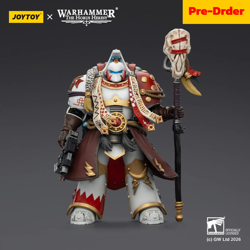 Pre-order White Scars Stormseer Consul with Force Staff and Bolt Pistol