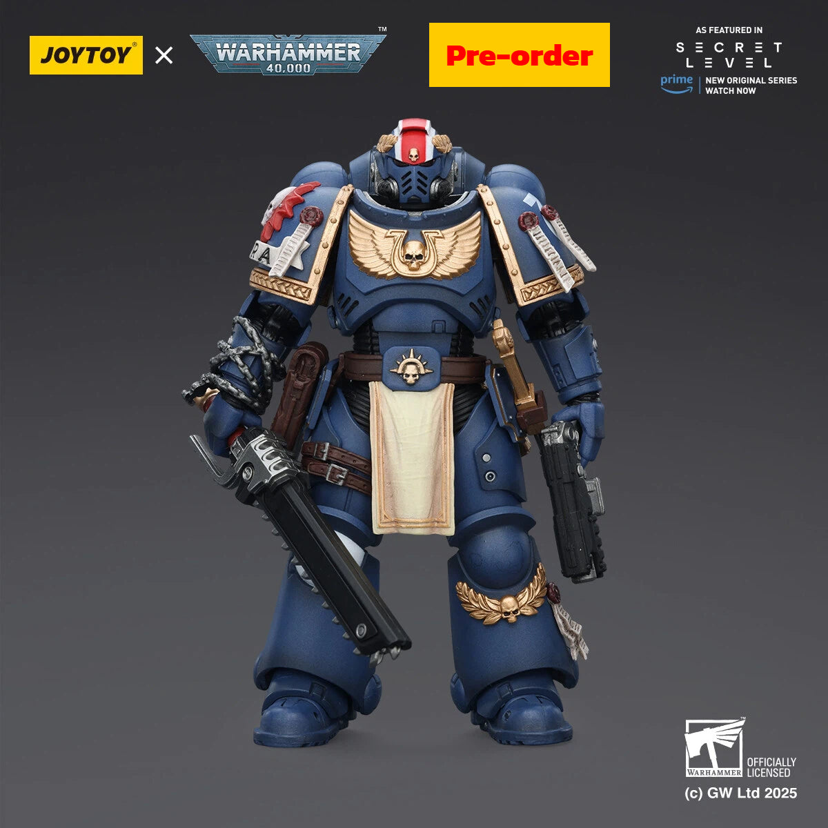 Official Replica – Pre-order Ultramarines Titus with Laurels of Victory