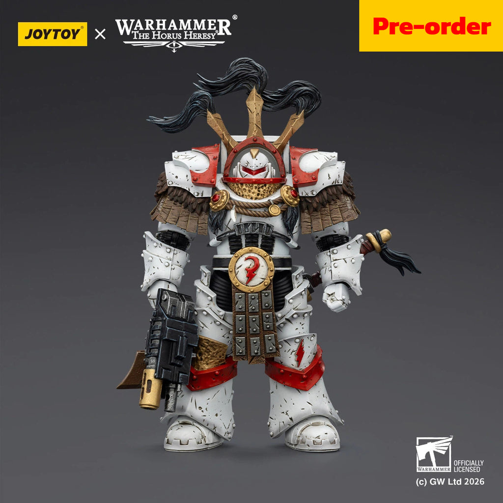 Pre-order White Scars Legion Praetor in Cataphractii Terminator Armour with Cyber Hawk, Chogorian sword and combi-melta