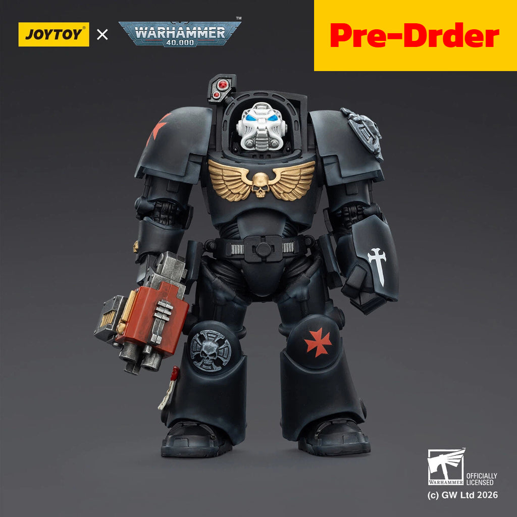 BlackTemplars Terminator 2 with Power Fist and Storm Bolter