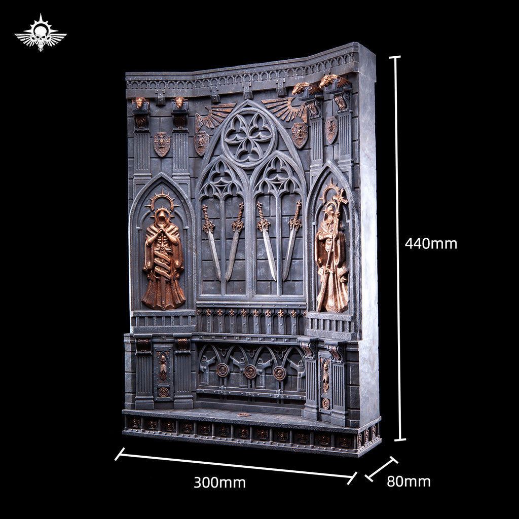 Universal JOYTOY Warhammer Chapter Primarch Throne Action Figure Model Display Collectible