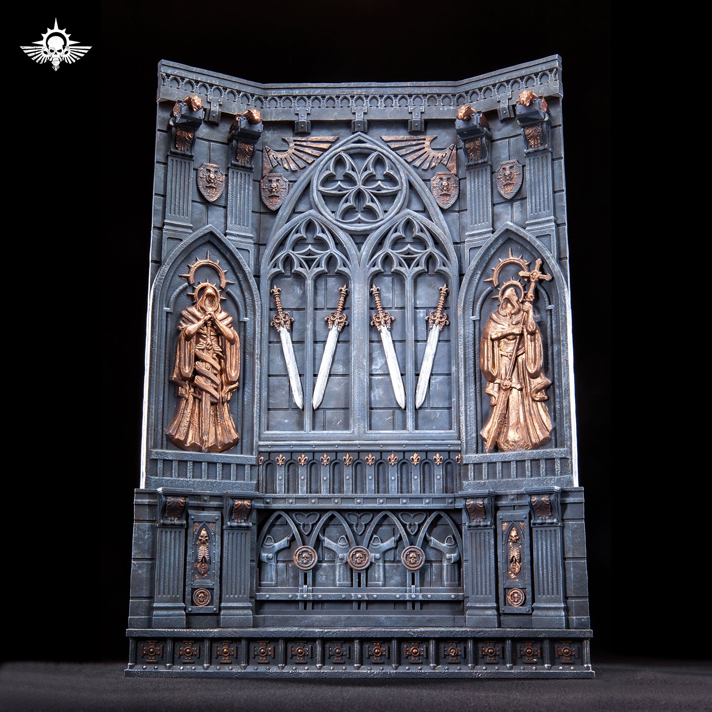 Universal JOYTOY Warhammer Chapter Primarch Throne Action Figure Model Display Collectible