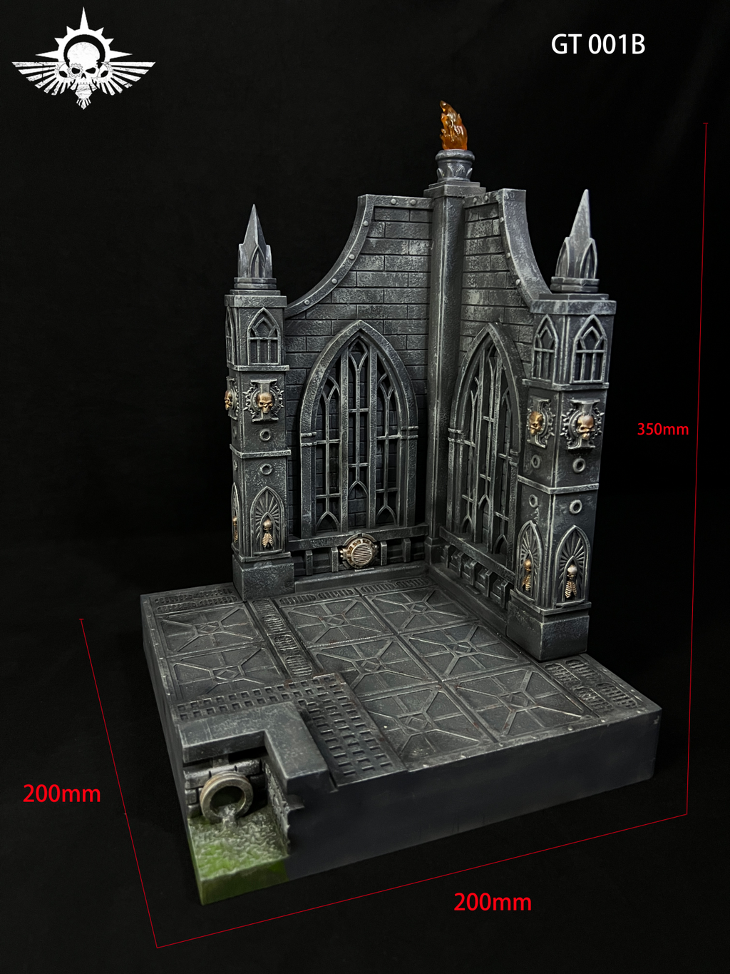 Warhammer Figure Universal Modular Diorama Scene Model Display Stand Collectible