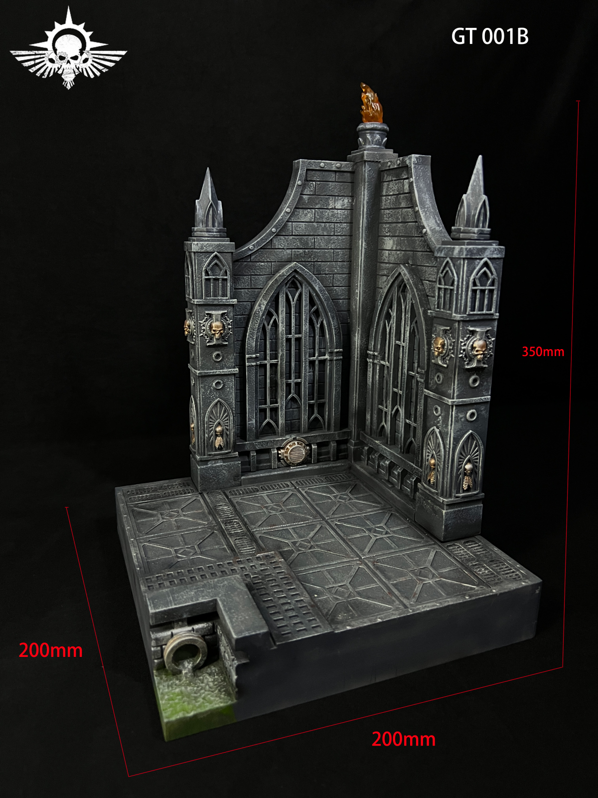 Warhammer Figure Universal Modular Diorama Scene Model Display Stand Collectible