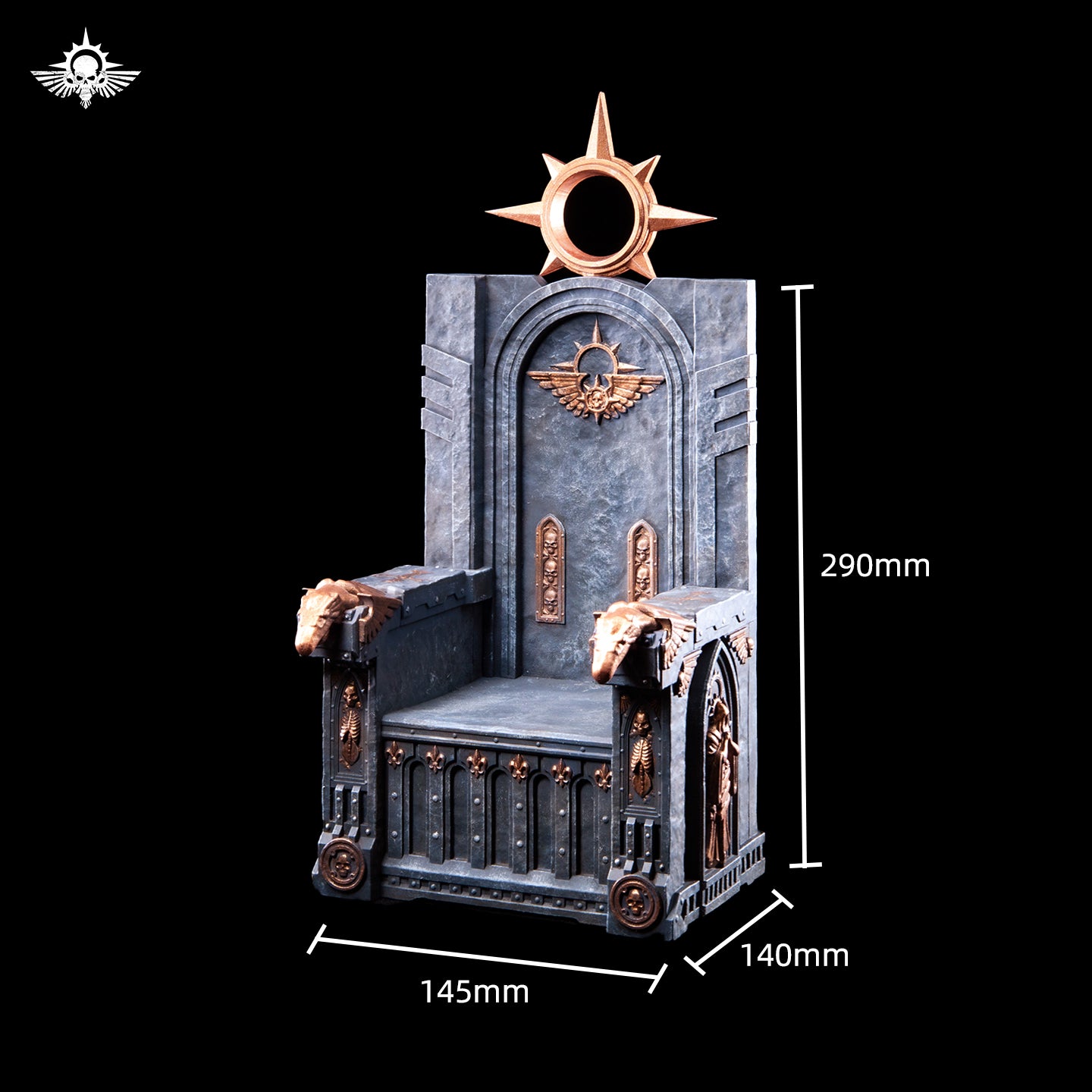 Universal JOYTOY Warhammer Chapter Primarch Throne Action Figure Model Display Collectible