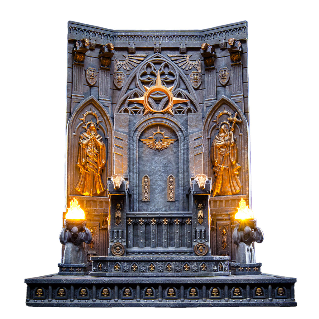 Universal JOYTOY Warhammer Chapter Primarch Throne Action Figure Model Display Collectible