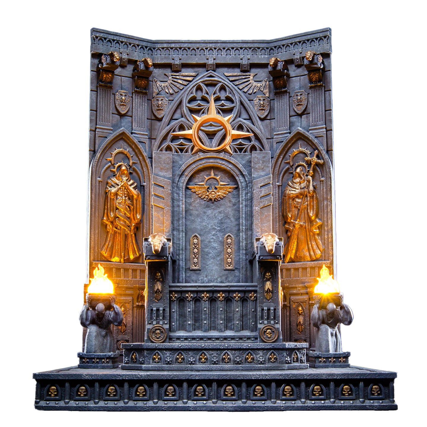 Universal JOYTOY Warhammer Chapter Primarch Throne Action Figure Model Display Collectible