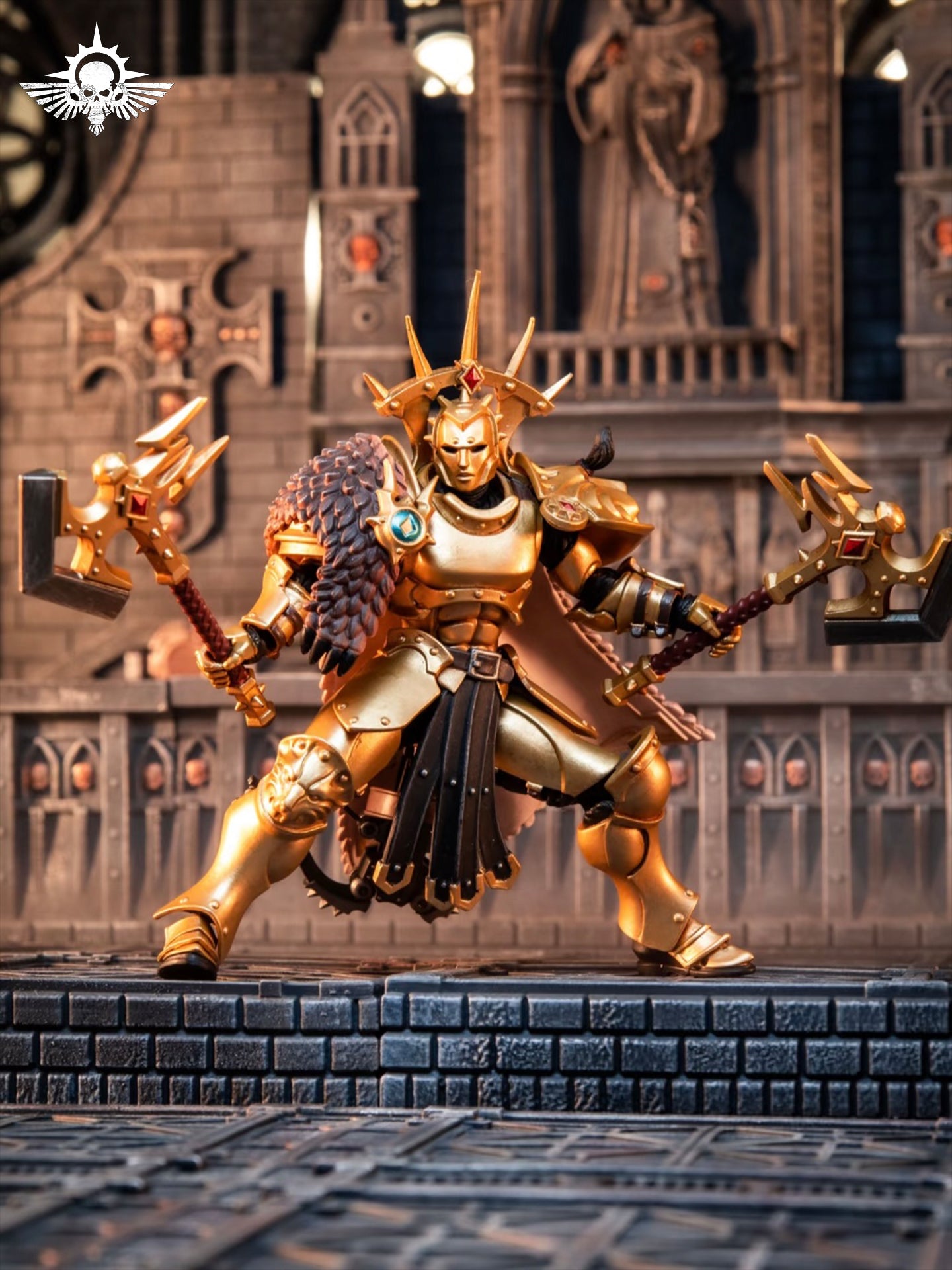 Warhammer Figure Universal Modular Diorama Scene Model Display Stand Collectible