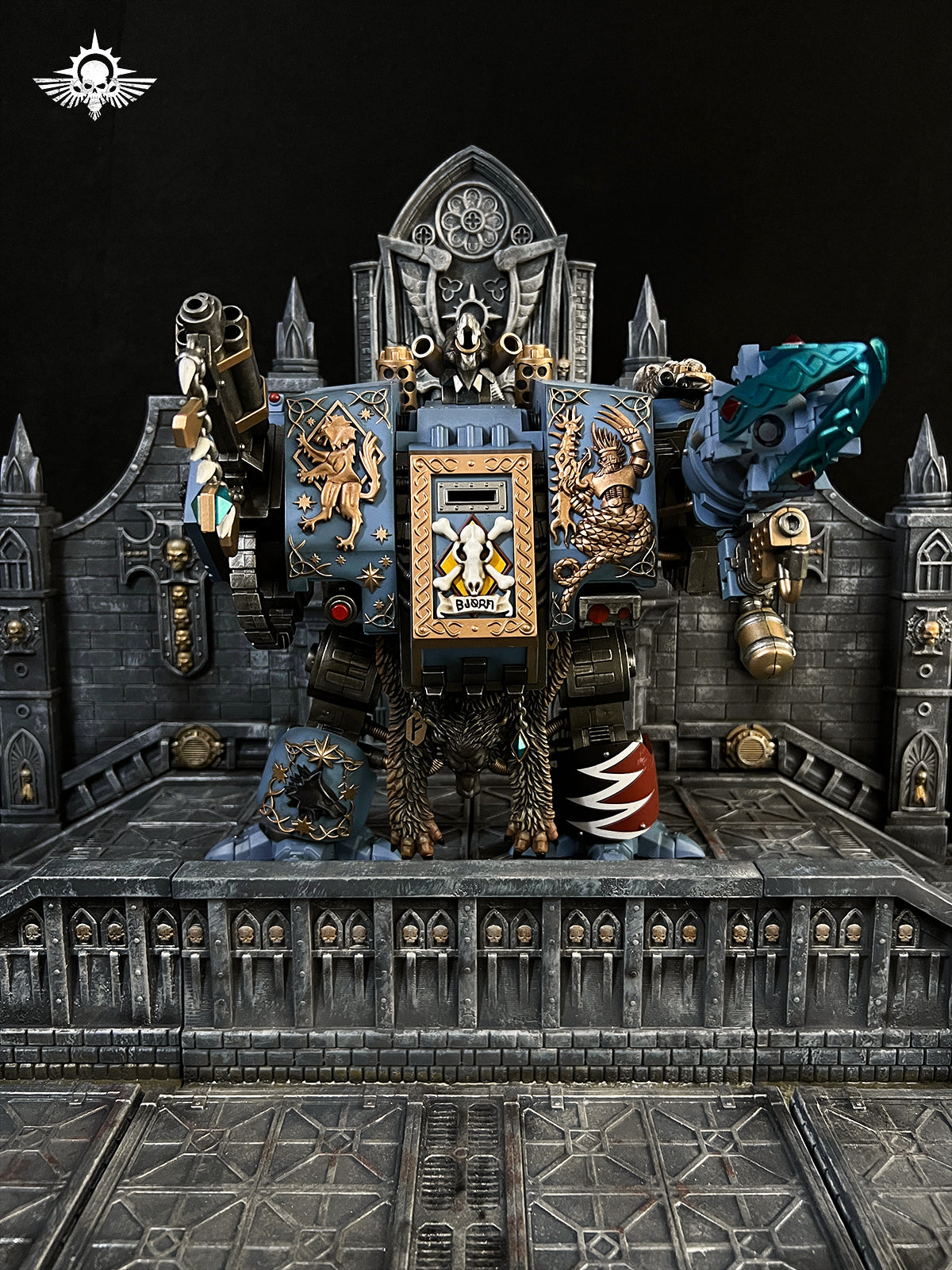 Warhammer Figure Universal Modular Diorama Scene Model Display Stand Collectible