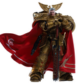 JOYTOY Warhammer 30K Imperial Fists Rogal Dorn VII Legion Primarch Action Figure Model Cloak Accessory Collectible