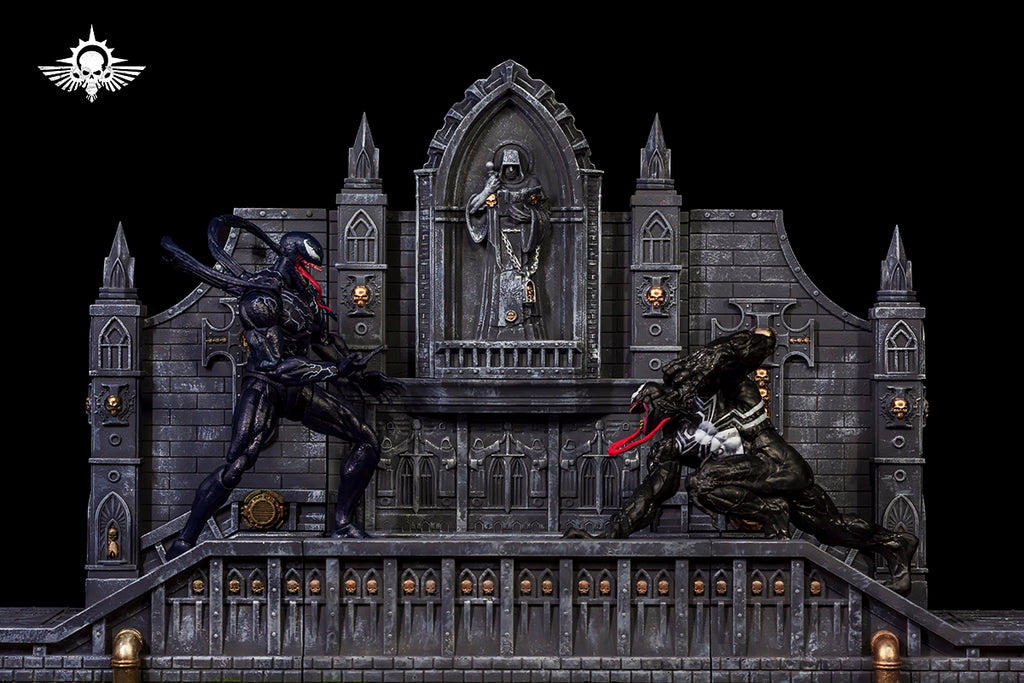 Warhammer Figure Universal Modular Diorama Scene Model Display Stand Collectible