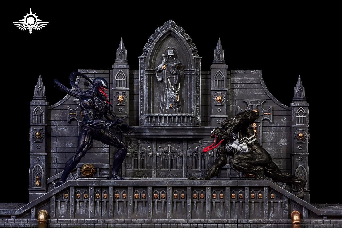 Warhammer Figure Universal Modular Diorama Scene Model Display Stand Collectible