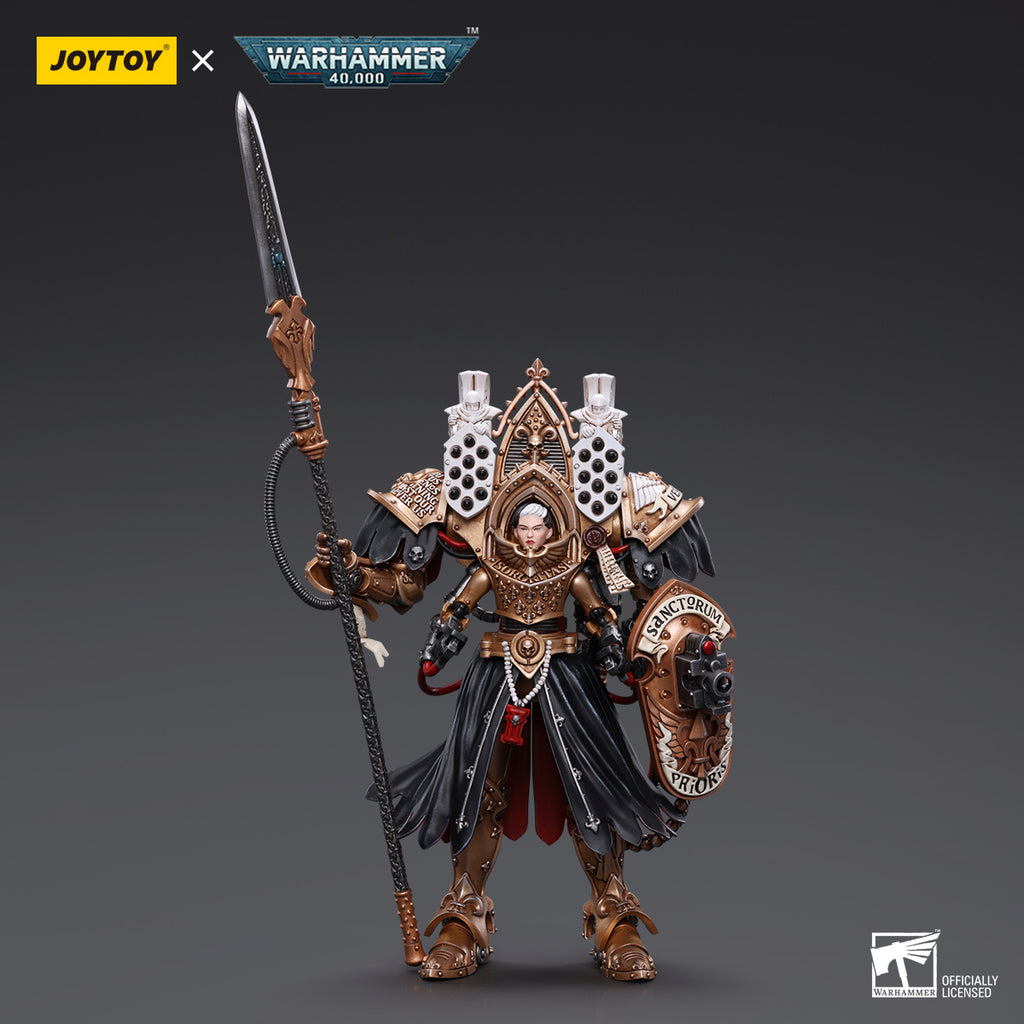 JOYTOY   Warhammer 40,000   Scale：1/18   Adepta Sororitas Abbess Sanctorum Morvenn Vahl