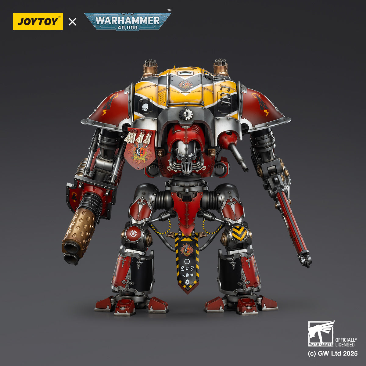 JOYTOY  Warhammer 40,000  Scale：1/18  Imperial Knights House Raven Knight Errant