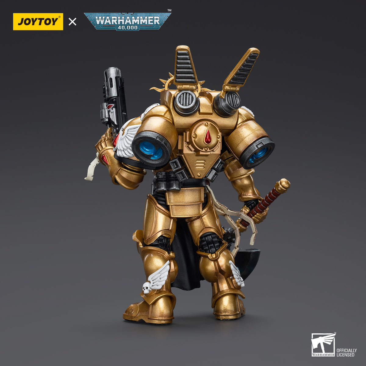 Pre-order JOYTOY Warhammer  40,000 Scale：1/18 Blood Angels Commander Dante