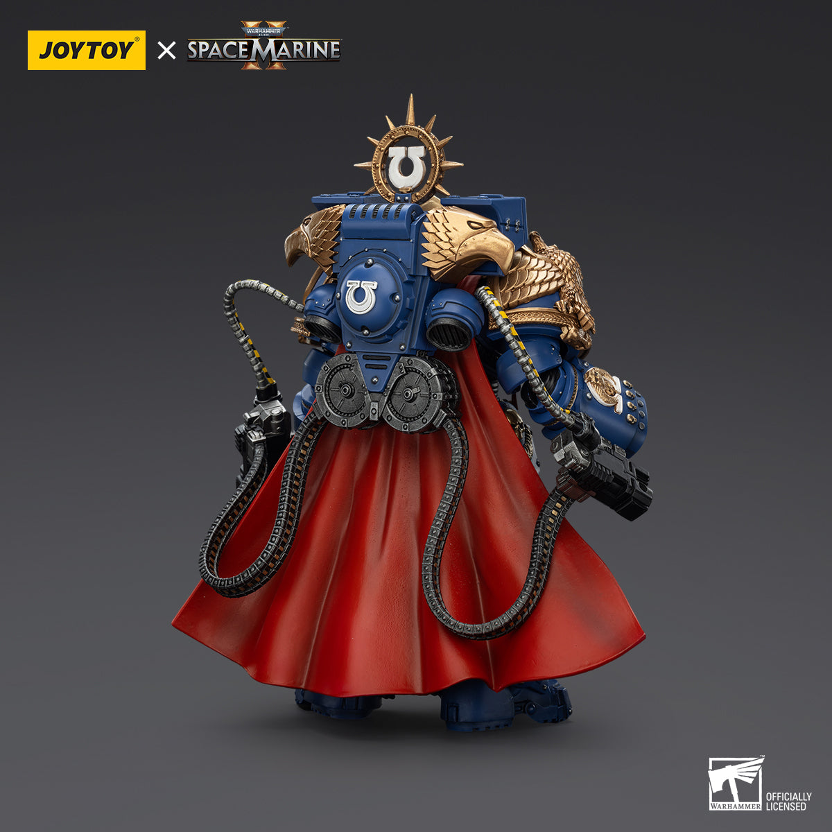 Pre-order JOYTOY Ultramarines Marneus Calgar, Chapter Master with MKX Gravis Armour and Gauntlets of Ultramar