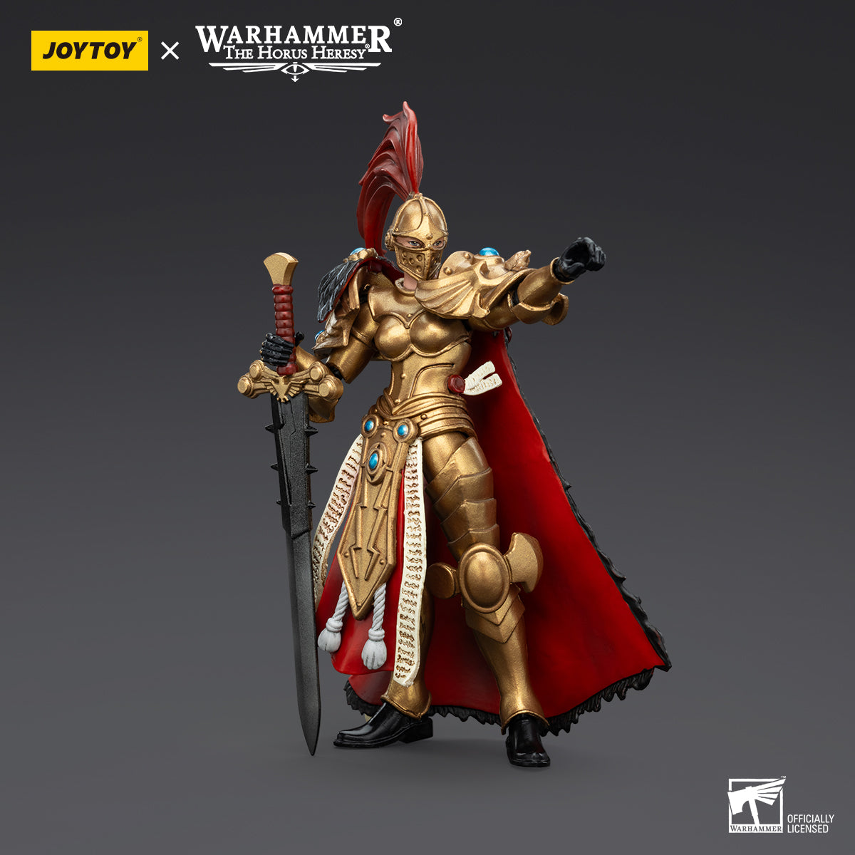 JOYTOY   Warhammer The Horus Heresy   Scale：1/18   Sisters of Silence White Falcons Vigilator Cadre Vigilator Mistress
