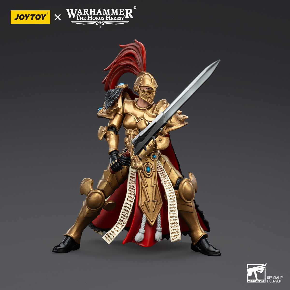 JOYTOY   Warhammer The Horus Heresy   Scale：1/18   Sisters of Silence White Falcons Vigilator Cadre Vigilator Mistress