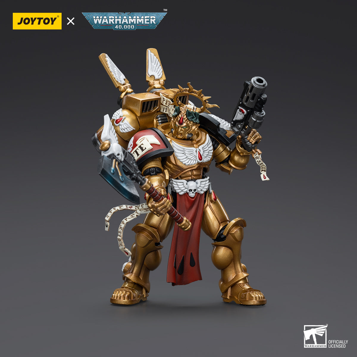 Pre-order JOYTOY Warhammer  40,000 Scale：1/18 Blood Angels Commander Dante