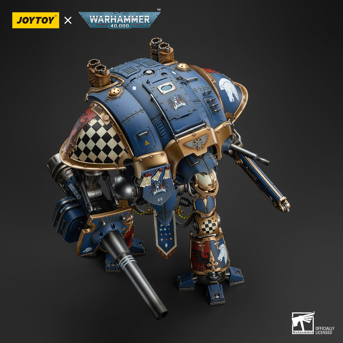 Pre-order JOYTOY  Warhammer 40,000  Scale：1/18 Imperial Knights House Terryn Knight Paladin