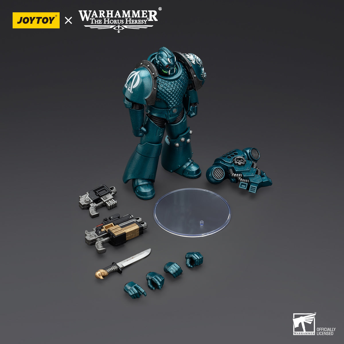 Pre-order JOYTOY Alpha Legion Headhunter With Banestrike Combi-Bolter And Power Dagger