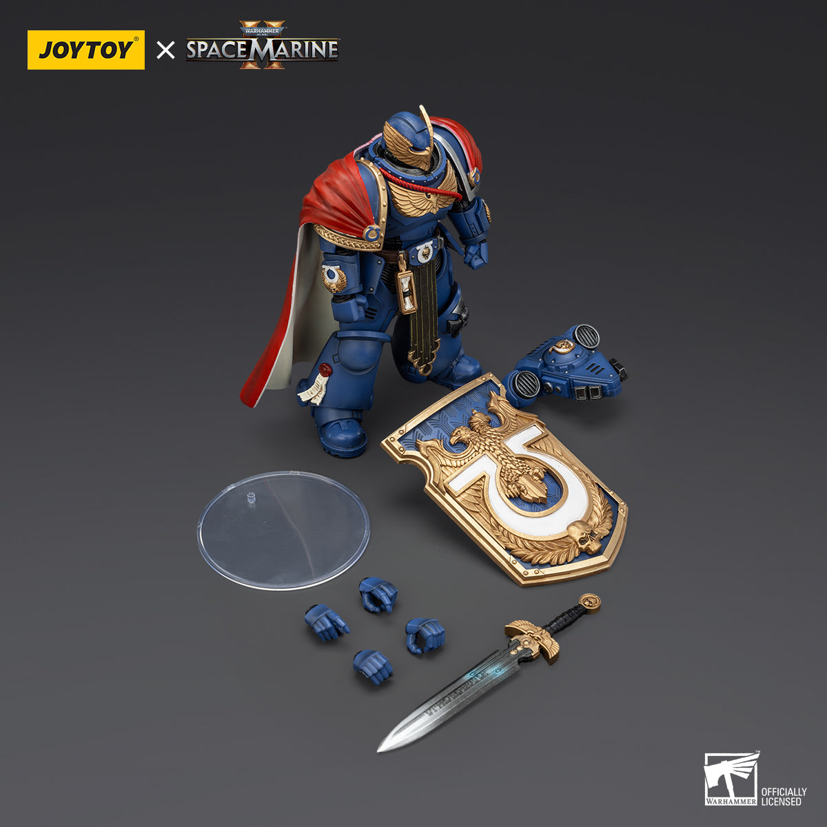 Pre-order JOYTOY Ultramarines Victrix Honour Guard with Storm Shield And Power Sword