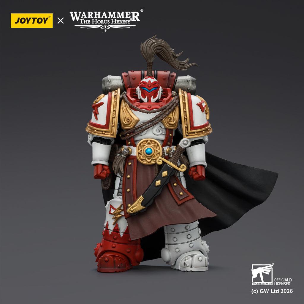 Pre-order JOYTOY White Scars Hibou Khan, Seeker of Atonement, with powersword’‘The Breath of theStorm