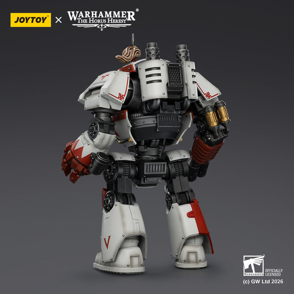 Pre-order JOYTOY White Scars Contemptor Dreadnought with Melta Cannon and Gravis power fist