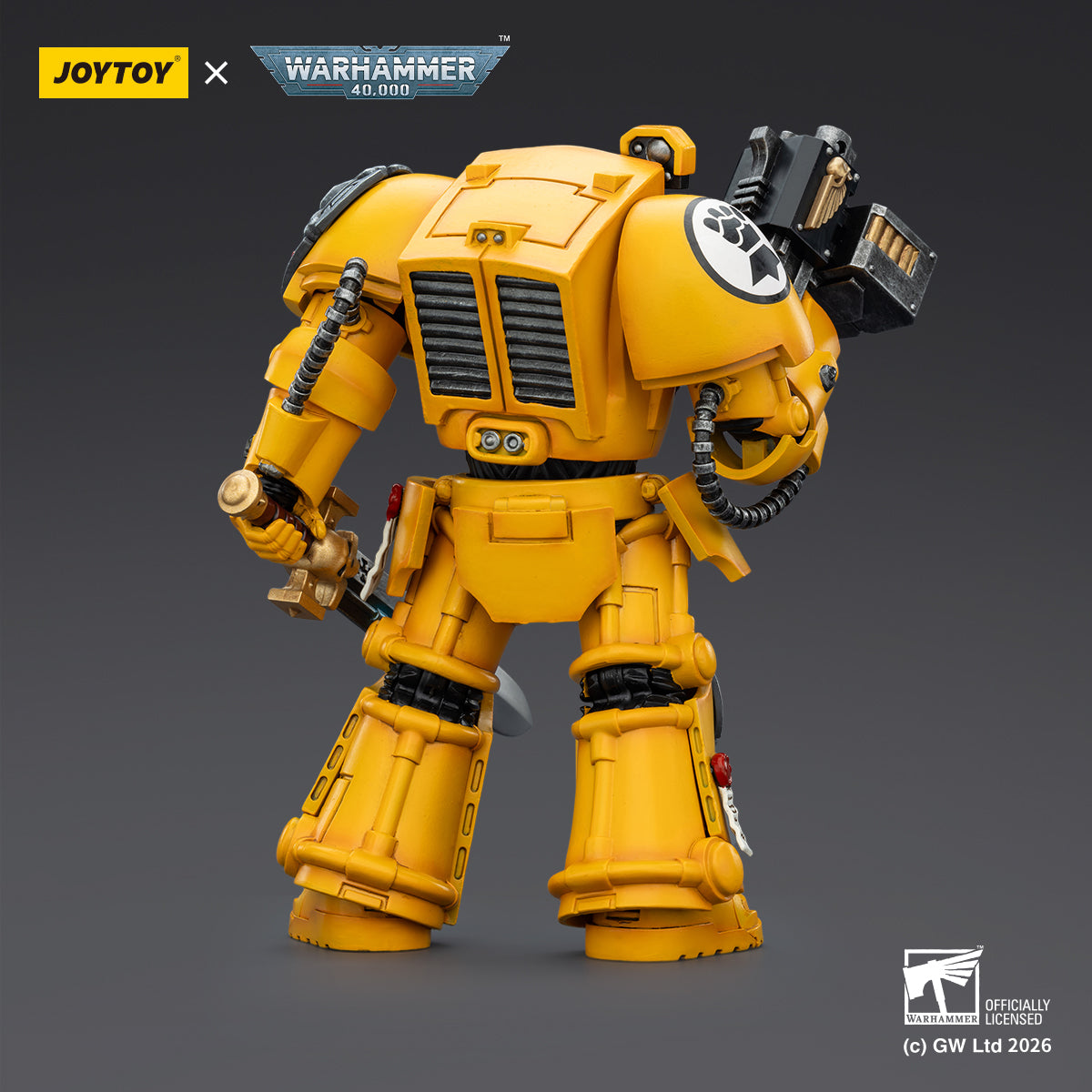 Imperial Fists Terminator 1 with Power Sword and Storm Bolter