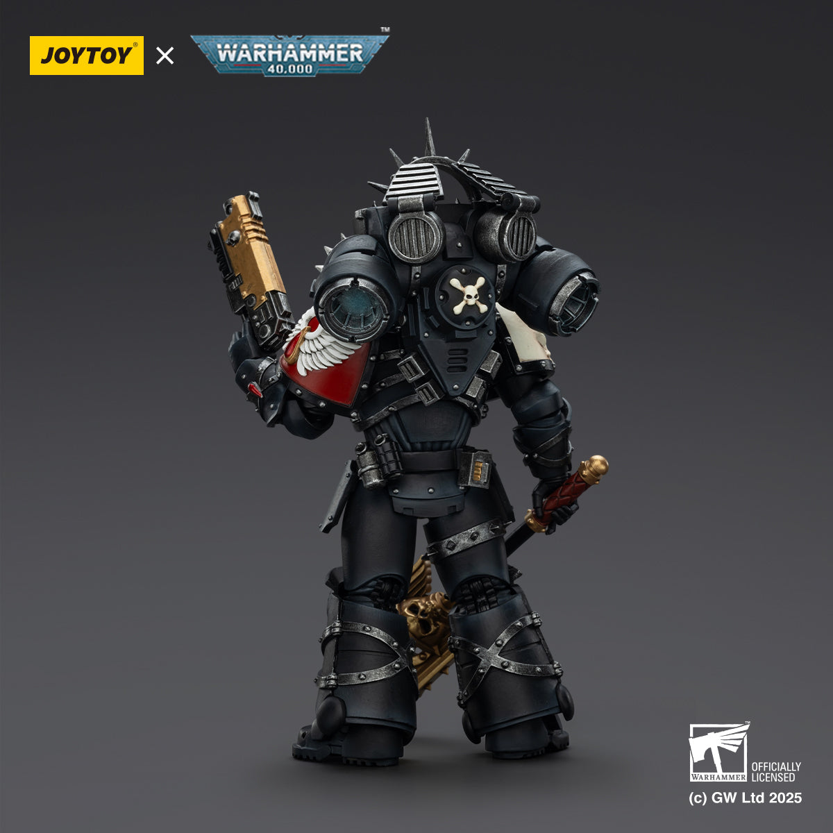 Pre-order JOYTOY Blood Angels Lemartes With Jump Pack,Blood Crozius and Absolver Bolt Pistol