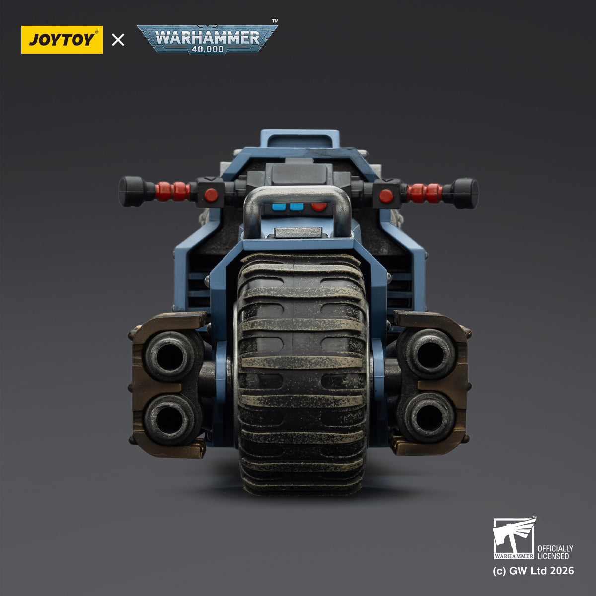 Pre-order Space Wolves Raider-pattern Combat Bike with twin-linked bolt rifles