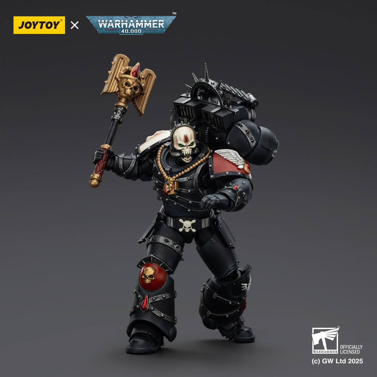 Pre-order JOYTOY Blood Angels Lemartes With Jump Pack,Blood Crozius and Absolver Bolt Pistol