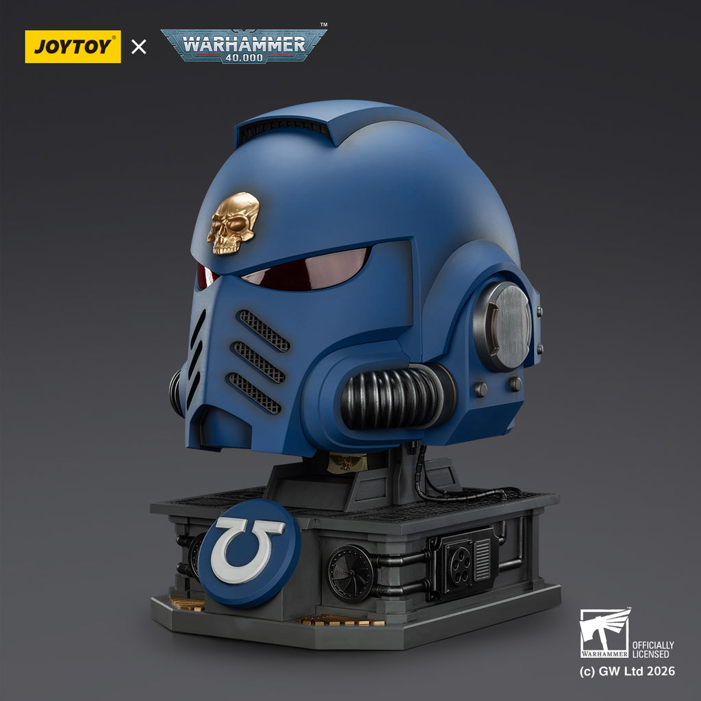 Pre-order Ultramarines Captain MkX Helmet & Display Stand
