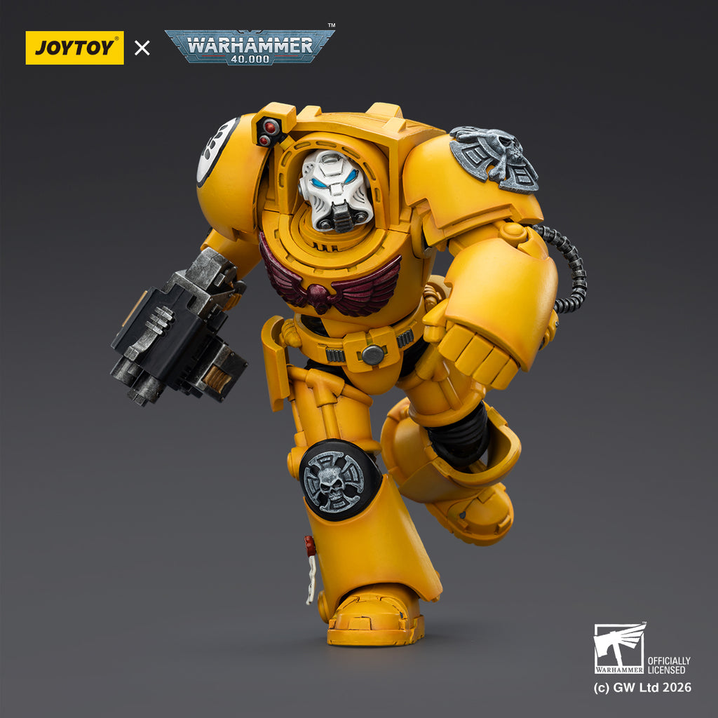 Imperial Fists Terminator 2 with Power Fist and Storm Bolter