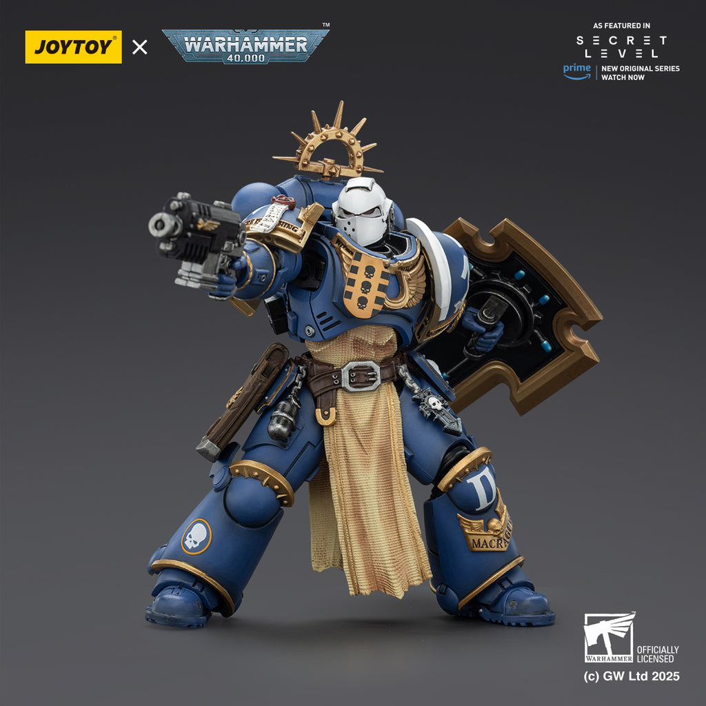 Pre-order Ultramarines Levantus with Power Sword, Stormshield and Bolt Pistol