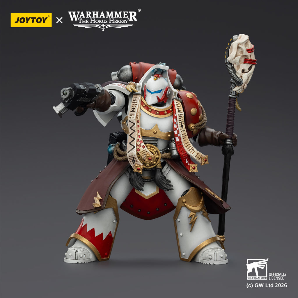 Pre-order White Scars Stormseer Consul with Force Staff and Bolt Pistol