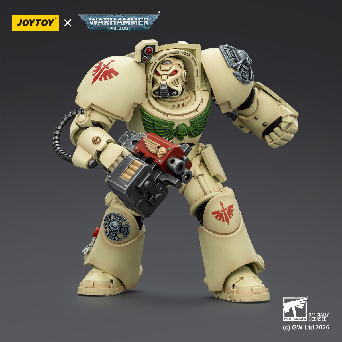 Dark Angels Deathwing Terminator 2 with Power Fist and Storm Bolter